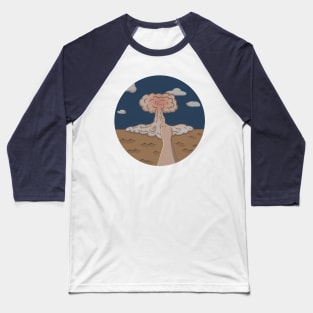 Atomic mushroom Baseball T-Shirt